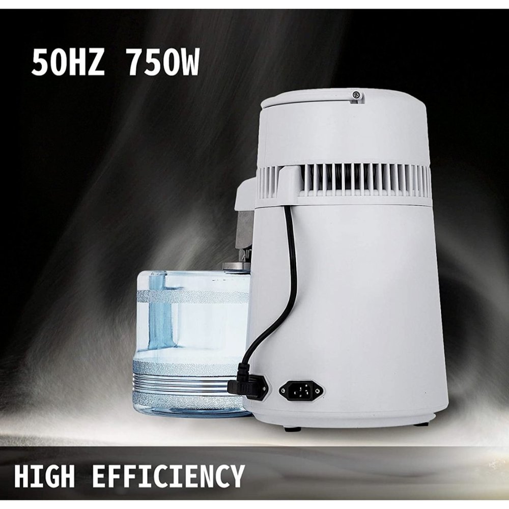 Pure Water Distiller 750W Purifier Filter Fully Upgraded  1.1 Gal /4L